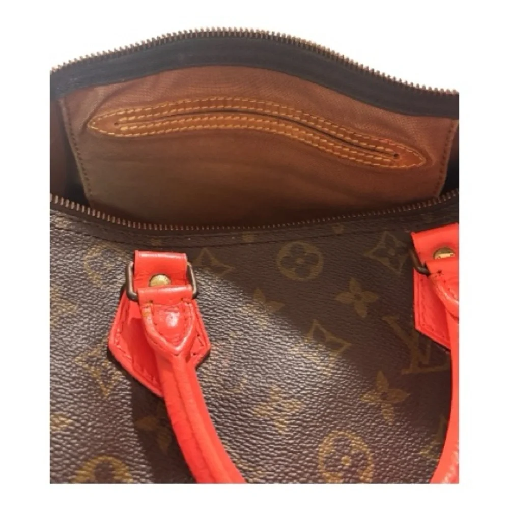 Louis Vuitton Speedy 30 – 1989 Made in France – Custom Coral - Picture 14 of 16